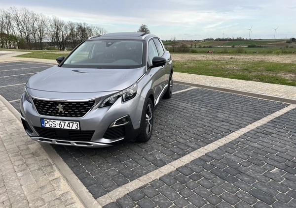 Peugeot 3008 cena 78900 przebieg: 46500, rok produkcji 2018 z Piaski małe 562